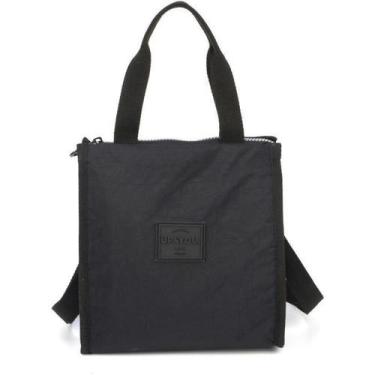 Imagem de Lancheira UP4YOU Crinkle Preto Luxcel LA51612UPPT Preta, Único, Preta