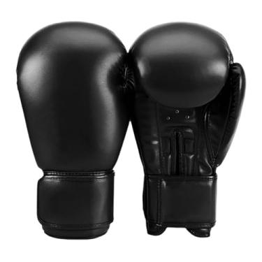 Imagem de rockible Luvas de boxe para adultos almofadas, palmeira ventilada, foco de saco de pancadas, luvas, respiráveis ​​para o treino de taekwondo fitness homens e, Preto