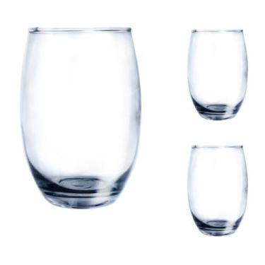 Imagem de Copo de Vidro Aruba Redondo Luxo 465ml Suco Agua Nadir 2Un - NADIR FIG