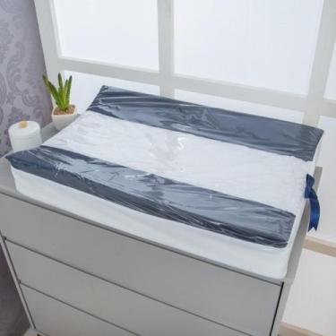 Imagem de Trocador De Bebê Anatômico A.95 - ALEPLUSH, Azul-marinho