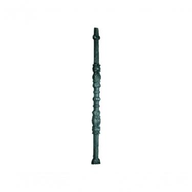 Imagem de Coluna Ferro Fundido N05 Para Grade Sacada Varanda 80X06Cm