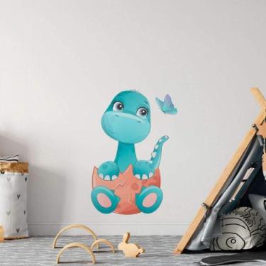 Imagem de Adesivo De Parede Dino Baby Mod01 - Lojinha Da Luc Adesivos