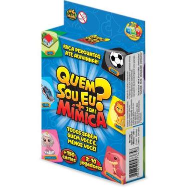 Imagem de Quem sou eu + mimica - 2 em 1 - GGB