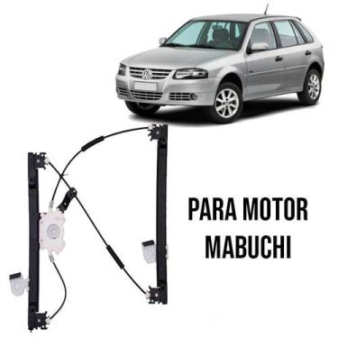 Imagem de Maquina Vidro Elétrico Gol G4 GIV 4p S/ Motor Diant Esq - ZINNI E GUEL