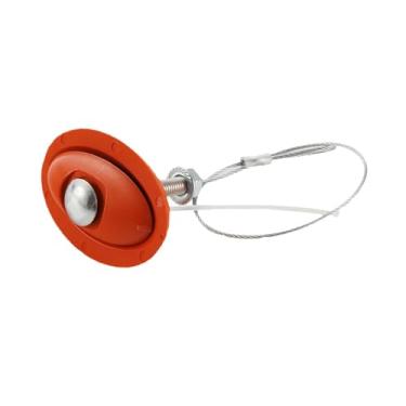 Imagem de NITAGO Kit de reparo de pneu com remendo de parede lateral, kit de reparo de furo, fácil instalação, remendo de de parede lateral para UTV, Laranja