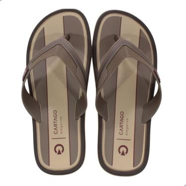 Imagem de Chinelo Masculino Cartago 12571 Marrom  Maiorca Iii