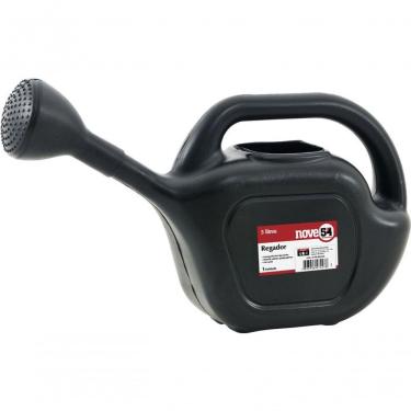 Imagem de Regador Plástico 5 Litros Preto - Nove54