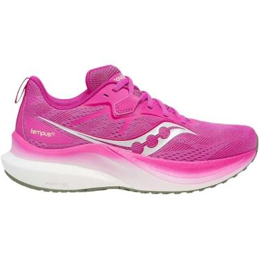 Imagem de Saucony Tênis feminino Tempus 2, Fúcsia/olivina, 34