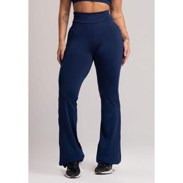 Imagem de Calça Feminina Flare Estampada Pantalona Cintura Alta Mvb Modas-Feminino