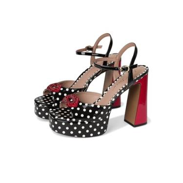 Imagem de Betsey Johnson Allyson feminino, Bolinhas brancas e pretas, 34