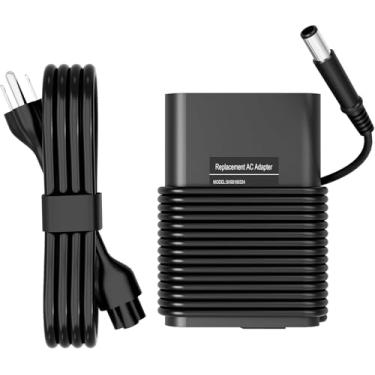 Imagem de Adaptador CA para carregador de laptop de 65 W compatível com Dell Latitude 5480 5490 5580 5590 7480 7490 E5400 E5440 E5450 E5540 E5470 E5550 E5570 E6230 E6330 E642 0 Cabo de alimentação E6430 E6440