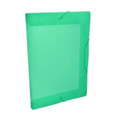 Imagem de Pasta Aba Elástica 20mm Oficio Verde 502PP-VD - Dac