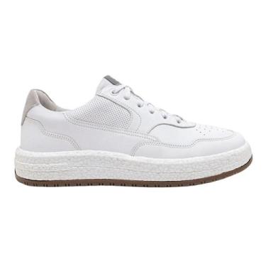 Imagem de Sapatenis democrata denim drake pulse ref 600101-3 masculino, Branco, 
