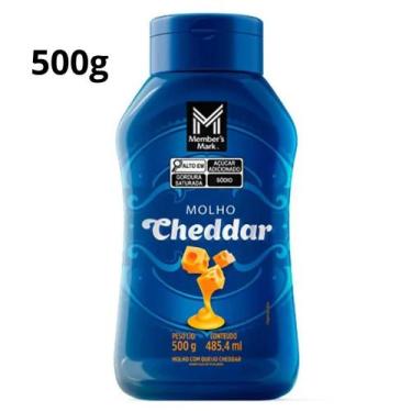 Imagem de Molho de queijo cheddar members mark 500g importado  cremoso, intenso 