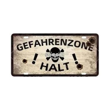 Imagem de Placa De Metal Vintage Berlim Guerra, Decoração Retrô Para Parede De L