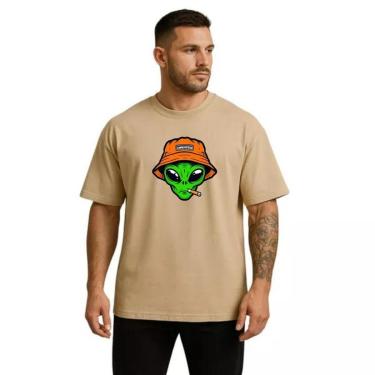 Imagem de Camiseta Oversized Masculina ET SwagHouse Premium de Algodão-Masculino