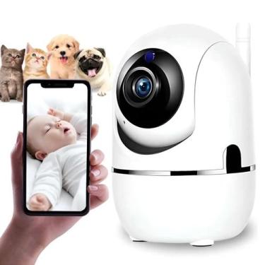 Imagem de Câmera Wi-Fi 360 Full HD Para Monitorar Bebê E Pets - Rick Imports