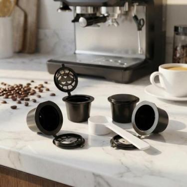 Imagem de 4 Cápsulas Café Reutilizáveis + Dosador - Congratulations Store