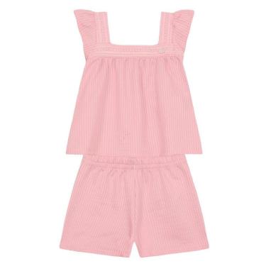 Imagem de Conjunto infantil menina em fio tinto Mundi-Feminino