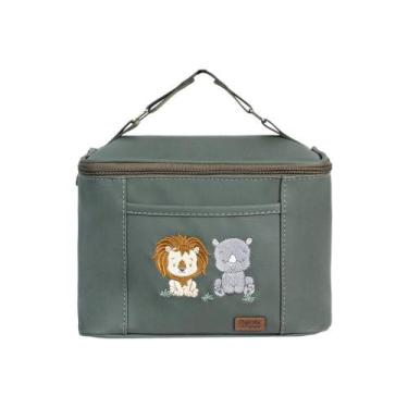 Imagem de Frasqueira Térmica Safari Verde Musgo - 01 Peça - CHEIRINHO DE NENEM, 
