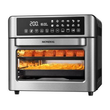 Imagem de Fritadeira Air Fryer Forno Oven Digital 25L Mondial Preto Inox 2000W -