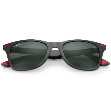 Imagem de Óculos de Sol Ray Ban Scuderia Ferrari Collection RB4195M F60271/52 - Preto - Lente Ver...