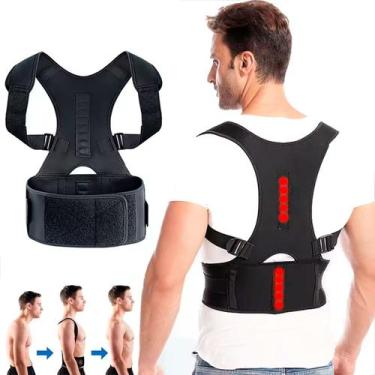 Imagem de Corretor Postural Ajustável Suporte Coluna Alívio De Dores - POSTURE C