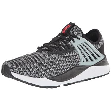 Imagem de PUMA Tênis unissex Pacer Future Knit Warm, Puma - preto - glacial B, 12.5 Women/11 Men
