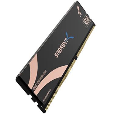 Imagem de SABRENT Módulo de memória Rocket DDR5 16GB U-DIMM 4800MHz para desktops e PCs (SB-DR5U-16G)