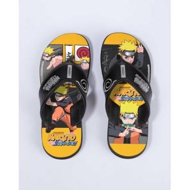 Imagem de Chinelo Infantil Masculino Grendene Kids Naruto Anime