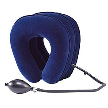 Imagem de Dispositivo de tração do pescoço cervical ADITAM, dispositivo de tração inflável, uso doméstico de tração do pescoço, alívio da dor e alinhamento da coluna, maca de pescoço ajustável, além de máscara