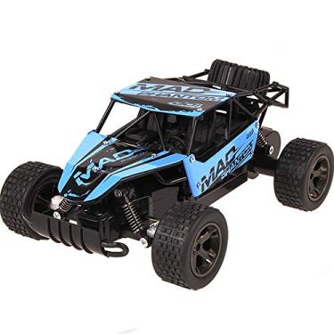 Imagem de Lutun 1:20 Controle Remoto Veículo Off-Road, Controle Remoto Monster Truck, 2,4 Ghz Rádio Carro RC Quatro Rodas com Antiderrapante para Crianças Adultos