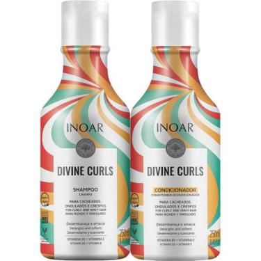 Imagem de Inoar Divine Curls Kit Especial Shampoo + Cond Cachos 2X250ml