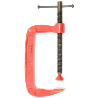 Imagem de Grampo Sargento Tipo C 6`` Tradestar - Fixação Robusta