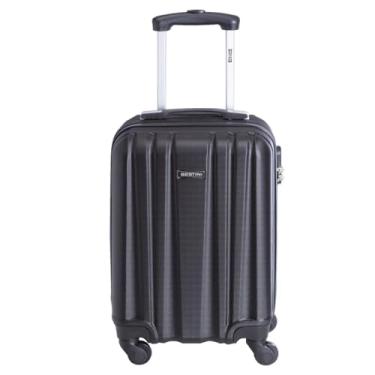 Imagem de Mala de Viagem de Bordo Rígida ABS 360° Sestini (Preto)