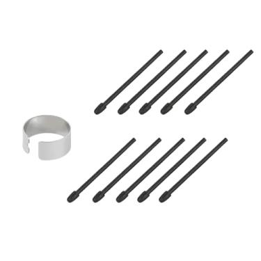 Imagem de Pontas Stylus para 2 pontas de caneta notáveis de substituição, 10 peças/pontas de desenho digital para pontas notáveis de tablet/Kindle Scribe/Wacom/pontas de substituição de lápis
