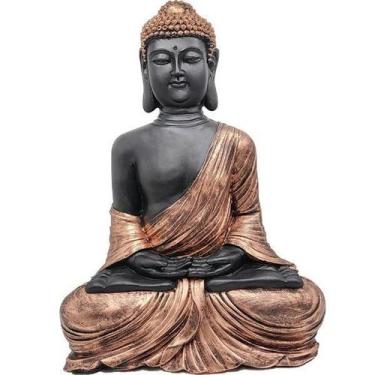 Imagem de Estátua Buda Hindu Meditando Extra Grande 46Cm 05510 - Mana Om By Ello