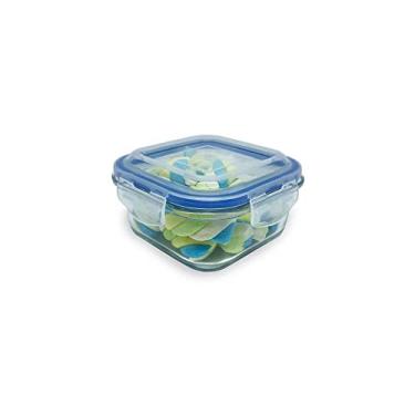 Imagem de Oikos - Pote de Vidro 520ml Hermético com Trava Quadrado