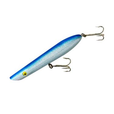 Imagem de Cotton Cordell Isca de pesca Pencil Popper Topwater, azul pérola, 18 cm