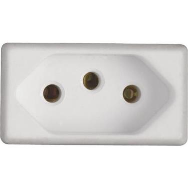 Imagem de Modulo tomada 2p+t 20a/250v  giz liz lux tablet tramontina