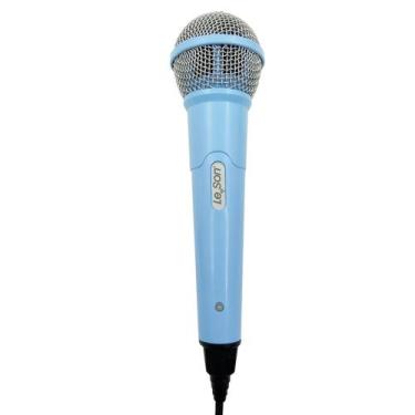 Imagem de Microfone Le Son Rosa Karaokê Com Cabo Bar Igreja Com Cabo