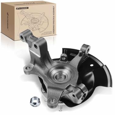 Imagem de A-Premium Conjunto de junta de direção dianteira direita com rolamento de cubo e placa de suporte compatível com Ford Edge 2007 2008 2009 2010