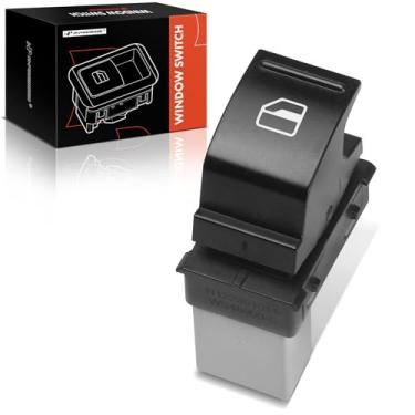 Imagem de A-Premium Interruptor de janela elétrico compatível com Volkswagen Jetta 2005-2011/2013-2017, Passat 2006-2010/2012-2017, Golf 2010-2013, Tiguan 2009-2017, Golf City 2010, Eos 2007-2011, Cidade de