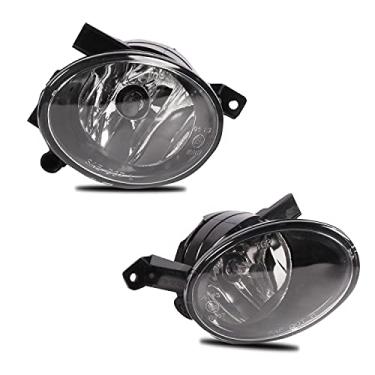 Imagem de WEISIGAO Luzes de neblina para Volkswagen Golf Hatchback/Wagon 2010-2015, Jetta Sedan/Wagon, Beetle, Eos, acessórios premium VW, 1 par (lente transparente)