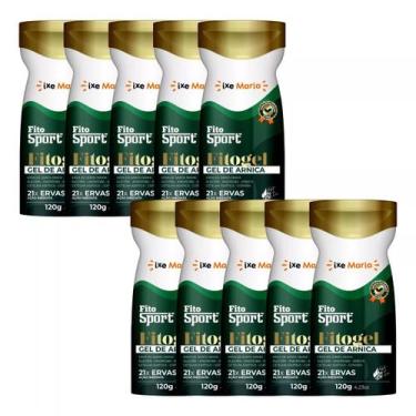 Imagem de 10 Gel Massageador de Arnica FitoSport 21 Ervas - Alívio Imediato de D