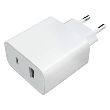 Imagem de Carregador para Tomada Xiaomi Mi 33W Wall Charger Tipo-A / Tipo-C - Br