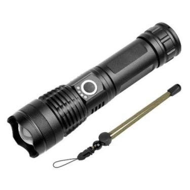 Imagem de Lanterna de mão Tática T9 Com 5 modos de Luz Super Potente Recarregáve