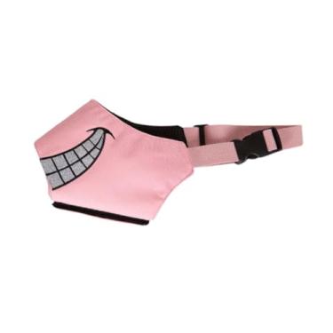 Imagem de Bothyi Focinho para cachorro filhote focinho desenho animado nylon à prova d'água, anti latido focinho ajustável para animais de estimação, para cães,