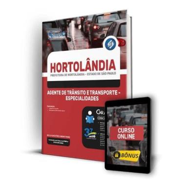 Imagem de Apostila Prefeitura de Hortolândia - SP - Agente de Trânsito e Transpo
