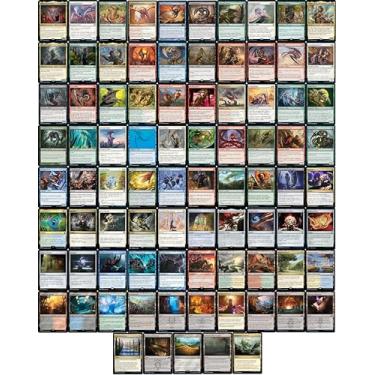 Imagem de Elite Commander Sliver Deck - 5 Color - Sliver Gravemother - EDH cEDH - 100 Card - Custom Magic The Gathering Deck - Very Strong!
